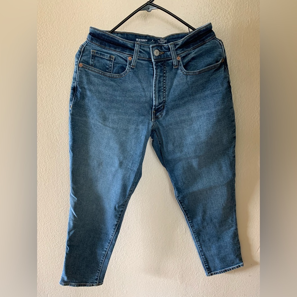 Old Navy Curvy High-waisted Straight Jean